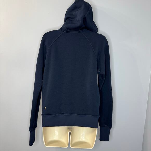 Lululemon Warm Core Hoodie Jacket Inkwell Navy Full Zip Women's 8 - Picture 13 of 14